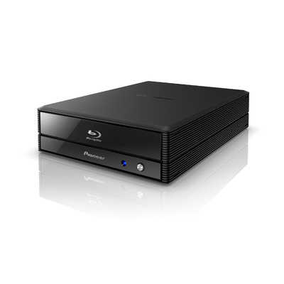美品PioneerBDR-X12J-UHDBlu-ray4KUH対応USB3.1 パイオニア PIONEER 外付型ブルｰレイドライブ 5インチサイズ UHDBD再生
