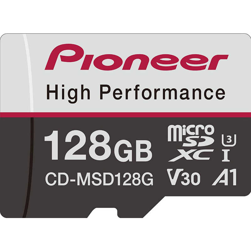 パイオニア PIONEER パイオニア PIONEER microSDカード SDXC 128GB CLASS10 U3 V30 A1 CDMSD128G CDMSD128G