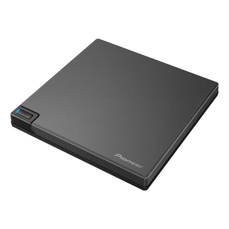 パイオニア PIONEER パイオニア PIONEER ポータブルブルーレイドライブ USB 3.2 Gen1　[USB-A]  BDR-AD08BK BDR-AD08BK