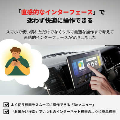 パイオニア PIONEER 楽ナビ7インチHD/TV/Bluetooth/USB/チューナー・AV 