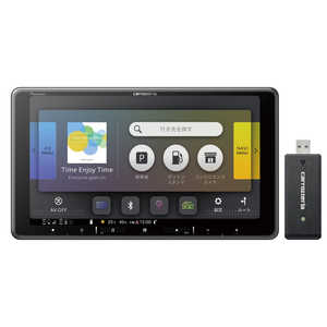 パイオニア PIONEER 楽ナビ 9インチHD/TV/Bluetooth/SD/チューナー･AV一体型メモリーナビゲーション ネットワークスティックセット カロッツェリア AVICRF920DC