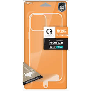 ラスタバナナ iPhone15 6.1インチ ハイブリッドケース RHINO TPU×アクリル 5H 衝撃吸収 MIL規格準拠 CL ストラップシート付き ラスタバナナ iPhone15 6.1インチ ハイブリッドケース RHINO TPU×アクリル 5H 衝撃吸収 MIL規格準拠 CL ストラップシート付き