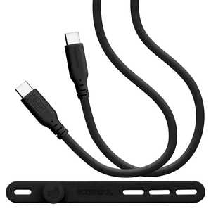 ラスタバナナ USB-C ⇔ USB-Cケーブル [充電 /転送 /1.0m ]　チャコールグレー C210CACC5A02CGR