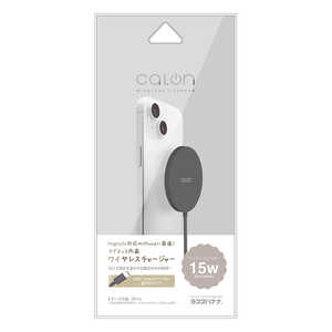 ラスタバナナ calon ワイヤレスチャージャー 5/7.5/10/15W 1m Type-Cケーブル直付 チャコールグレー RCC10WCC15W02CGRY ラスタバナナ calon ワイヤレスチャージャー 5/7.5/10/15W 1m Type-Cケーブル直付 チャコールグレー RCC10WCC15W02CGRY