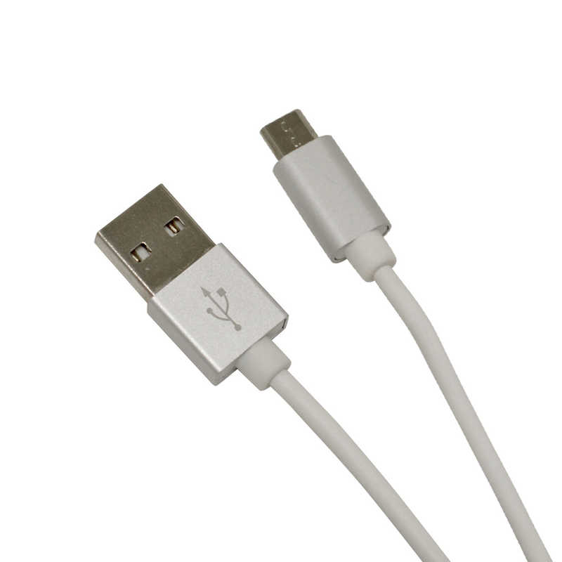 ラスタバナナ ラスタバナナ 充電 通信ケーブル アルミ TypeA -microUSB1.2m SV R12CAAM2A01SV シルバｰ R12CAAM2A01SV シルバｰ