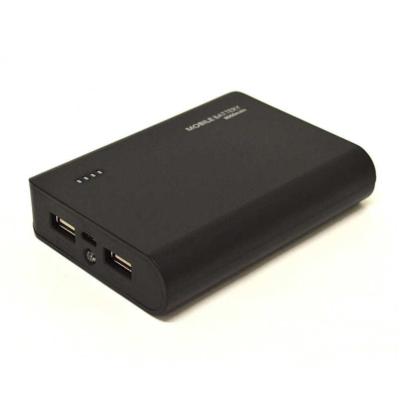 ラスタバナナ モバイルバッテリｰ 8000mah 2a 1a出力 Rli080m2a01bk ブラック Drtomnj Com