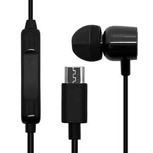 ラスタバナナ microUSB モノラルイヤホンマイク スイッチ付 BK REMMSM01BK