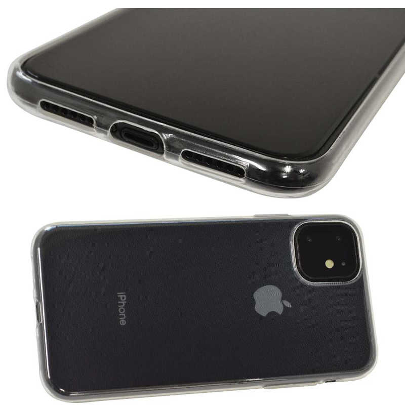 ラスタバナナ ラスタバナナ iPhone 11 6.1インチ モデル 薄型TPUケース 0.8mm 5107IP961TP クリア 5107IP961TP クリア
