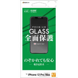 ラスタバナナ iPhone 12 Pro Max パネル 覗き見防止 GK2614IP067 ブラック