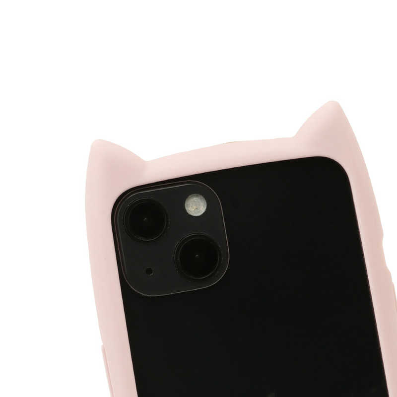 ラスタバナナ ラスタバナナ iPhone 13 mini 5.4インチ 猫耳ケース GLASS ピンク 6333IP154HB 6333IP154HB