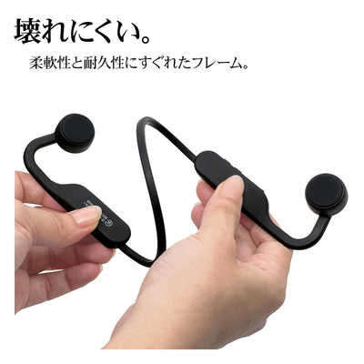 ラスタバナナ ブルートゥースイヤホン 耳かけ型 骨伝導イヤホン 