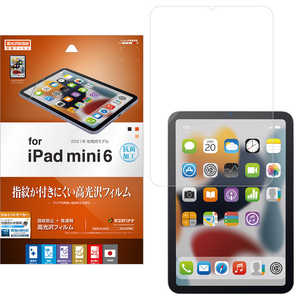 ラスタバナナ 光沢防指紋フィルム iPad mini 第6世代 クリア G3210IPM6