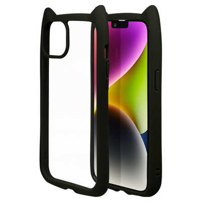 ラスタバナナ iPhone 14 Plus 6.7インチ 猫耳ケース mimi GLASS