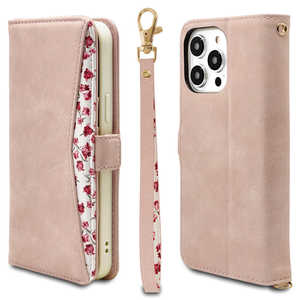 ラスタバナナ iPhone 14 Pro Max 6.7インチ 花柄手帳型ケース LPK 7238IP267PBO ラスタバナナ iPhone 14 Pro Max 6.7インチ 花柄手帳型ケース LPK 7238IP267PBO