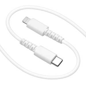 X^oii C to Lightning_炩P[u PDΉ 2.0m WH mUSB Power DeliveryΉn zCg R20CACL3A02WH