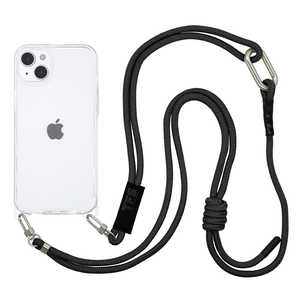 ラスタバナナ iPhone 14 Plus 6.7インチ TFS ハイブリッドケースTPU×PC CL+ショルダーストラップ BK 7262IP267HB ラスタバナナ iPhone 14 Plus 6.7インチ TFS ハイブリッドケースTPU×PC CL+ショルダーストラップ BK 7262IP267HB