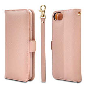 ラスタバナナ iPhone SE 第3世代/第2世代/8/7専用 手帳+ハンドストラップ LPK ライトピンク 7427IP247BO ラスタバナナ iPhone SE 第3世代/第2世代/8/7専用 手帳+ハンドストラップ LPK ライトピンク 7427IP247BO