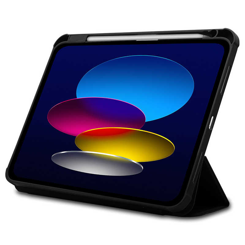 ラスタバナナ ラスタバナナ iPad 第10世代 10.9インチモデル TPU＋アクリル手帳型ケース BK 7438IP109BO 7438IP109BO