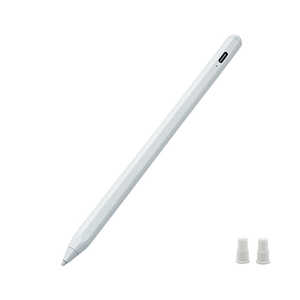 ラスタバナナ 〔タッチペン:USB-A充電式 /静電式･iPad用〕2way タッチペン ホワイト RTP11WH