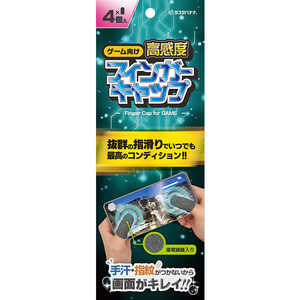 ラスタバナナ スマホゲーム用導電繊維フィンガーキャップ フリーサイズ 4個入 BK RFC01BK4 ラスタバナナ スマホゲーム用導電繊維フィンガーキャップ フリーサイズ 4個入 BK RFC01BK4