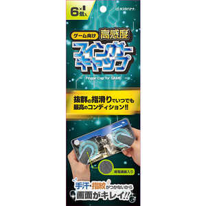 ラスタバナナ スマホゲーム用導電繊維フィンガーキャップ フリーサイズ 6個入 BK RFC01BK6 ラスタバナナ スマホゲーム用導電繊維フィンガーキャップ フリーサイズ 6個入 BK RFC01BK6