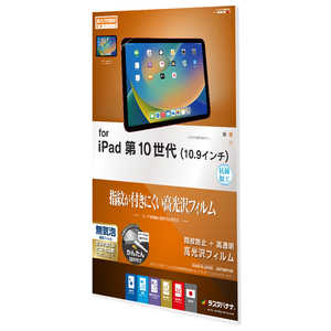 ラスタバナナ iPad 第10世代 10.9インチモデル 光沢防指紋フィルム G3755IP109