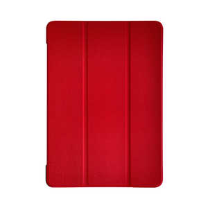ラスタバナナ iPad 第9世代 第8世代 第7世代 10.2インチ ケース カバー 手帳型 ブックタイプ スリープ機能対応 レッド×ブラック 7458IPD9BO
