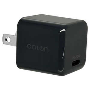 ラスタバナナ calon AC充電器 Type-Cポート PD30W calon ［1ポート /USB Power Delivery対応 /GaN(窒化ガリウム) 採用］ チャコールグレー RACC30W01CGRY