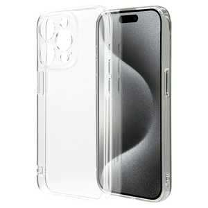 ラスタバナナ iPhone15 Pro 極限保護＋超透明TPUケース 1.2mm CL クリア 7815I361PTPLCL