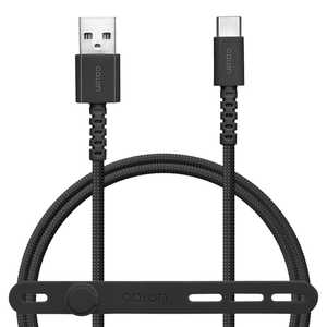 ラスタバナナ calon USB-A to Type-C 強靭ナイロンケーブル 1.0m チャコールグレー R10CAAC3A04CGRY ラスタバナナ calon USB-A to Type-C 強靭ナイロンケーブル 1.0m チャコールグレー R10CAAC3A04CGRY