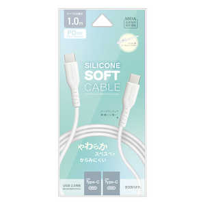 X^oii Type-C to Type-C _炩VRP[u 1.0m WH mUSB Power DeliveryΉn zCg R10CACC3A06WH