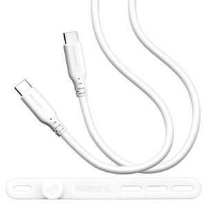 ラスタバナナ Type-C to Type-C USB3.2 gen1 60W対応 柔らかシリコンケーブル 1.0m WH ホワイト R10CACC3A07WH ラスタバナナ Type-C to Type-C USB3.2 gen1 60W対応 柔らかシリコンケーブル 1.0m WH ホワイト R10CACC3A07WH