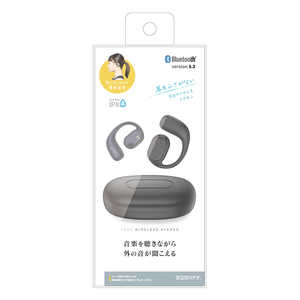 ラスタバナナ Bluetooth5.3 Air伝導完全ワイヤレスイヤホンマイク BK ブラック RTWS07BK ラスタバナナ Bluetooth5.3 Air伝導完全ワイヤレスイヤホンマイク BK ブラック RTWS07BK