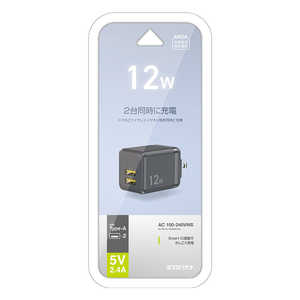 ラスタバナナ AC充電器 Type-A×2ポート 5V/2.4A CGRY RAC2A2A05CGRY ラスタバナナ AC充電器 Type-A×2ポート 5V/2.4A CGRY RAC2A2A05CGRY