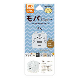 X^oii oɂ[ AC[dType-C USB-A PD20W  m2|[g /USB Power DeliveryΉn RACCA20W03RIN