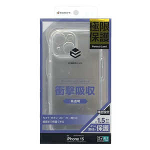 ラスタバナナ iPhone 15 極限保護 ハイブリッドケース TPU×PC CL クリア 7865IP361HPLCL ラスタバナナ iPhone 15 極限保護 ハイブリッドケース TPU×PC CL クリア 7865IP361HPLCL
