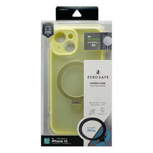 ラスタバナナ iPhone 15 ZEROSAFE 極限保護 ハイブリッドケース TPU×PC 360°回転MagSafeリング付き FRYE フロストイエロー 7874IP361HPMYE ラスタバナナ iPhone 15 ZEROSAFE 極限保護 ハイブリッドケース TPU×PC 360°回転MagSafeリング付き FRYE フロストイエロー 7874IP361HPMYE