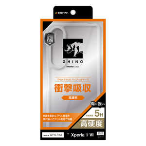 ラスタバナナ Xperia 1VI ハイブリッドケース RHINO 5H TPU×アクリル CL クリア 7964XP16HACL ラスタバナナ Xperia 1VI ハイブリッドケース RHINO 5H TPU×アクリル CL クリア 7964XP16HACL