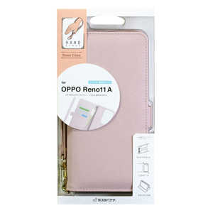 ラスタバナナ OPPO Reno11 A ハンドストラップ付き手帳型ケース カード4枚 LPK ライトピンク 7997OR11ABHSLPK ラスタバナナ OPPO Reno11 A ハンドストラップ付き手帳型ケース カード4枚 LPK ライトピンク 7997OR11ABHSLPK