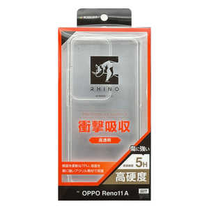 ラスタバナナ OPPO Reno11 A ハイブリッドケース RHINO 5H TPU×アクリル CL クリア 7999OR11AHACL ラスタバナナ OPPO Reno11 A ハイブリッドケース RHINO 5H TPU×アクリル CL クリア 7999OR11AHACL