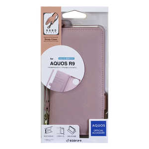 ラスタバナナ AQUOS R9 ハンドストラップ付き手帳型ケース LPK ライトピンク 8031AR9BHSLPK ラスタバナナ AQUOS R9 ハンドストラップ付き手帳型ケース LPK ライトピンク 8031AR9BHSLPK