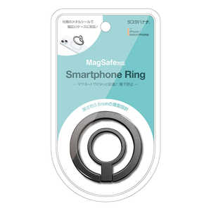 ラスタバナナ Magsafe対応 スタンド機能付き スマホリング マットブラック ブラック RMRNG07BK ラスタバナナ Magsafe対応 スタンド機能付き スマホリング マットブラック ブラック RMRNG07BK