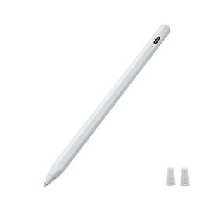 ラスタバナナ 充電式タッチペン パームリジェクション/静電切替 Type-C充電口 ホワイト RTP14WH ラスタバナナ 充電式タッチペン パームリジェクション/静電切替 Type-C充電口 ホワイト RTP14WH