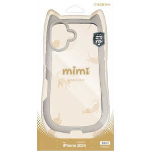 ラスタバナナ iPhone 16(6.1インチ)mimi 猫耳ハイブリッドケース TPU×PC MIL規格準拠 トープ 8144IP461HPTA ラスタバナナ iPhone 16(6.1インチ)mimi 猫耳ハイブリッドケース TPU×PC MIL規格準拠 トープ 8144IP461HPTA