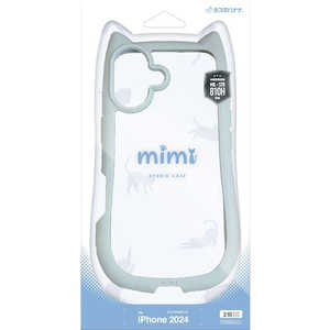 ラスタバナナ iPhone 16(6.1インチ)mimi 猫耳ハイブリッドケース TPU×PC MIL規格準拠 スモーキーブルー 8146IP461HPSBL ラスタバナナ iPhone 16(6.1インチ)mimi 猫耳ハイブリッドケース TPU×PC MIL規格準拠 スモーキーブルー 8146IP461HPSBL