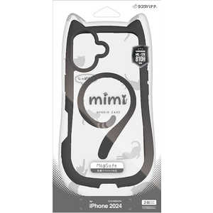 ラスタバナナ iPhone 16(6.1インチ)mimi 猫耳ハイブリッドケース TPU×PC Magsafe対応 MIL規格準拠 ブラック 8147IP461HPMBK ラスタバナナ iPhone 16(6.1インチ)mimi 猫耳ハイブリッドケース TPU×PC Magsafe対応 MIL規格準拠 ブラック 8147IP461HPMBK