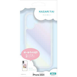 ラスタバナナ iPhone 16(6.1インチ)KAZARITAI ハイブリッドケース TPU×PC オーロラクリア 8152IP461HPCL ラスタバナナ iPhone 16(6.1インチ)KAZARITAI ハイブリッドケース TPU×PC オーロラクリア 8152IP461HPCL
