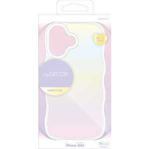 ラスタバナナ iPhone 16(6.1インチ)MY.DECOR ハイブリッドケース - wave - ホログラム 8159IP461HPHL ラスタバナナ iPhone 16(6.1インチ)MY.DECOR ハイブリッドケース - wave - ホログラム 8159IP461HPHL