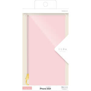 ラスタバナナ iPhone 16(6.1インチ)iLBE 手帳ケース+ハンドストラップ カードポケット ピンク 8181IP461BHSPK ラスタバナナ iPhone 16(6.1インチ)iLBE 手帳ケース+ハンドストラップ カードポケット ピンク 8181IP461BHSPK