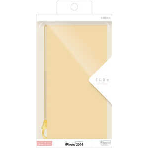 ラスタバナナ iPhone 16(6.1インチ)iLBE 手帳ケース+ハンドストラップ カードポケット イエロー 8183IP461BHSYE ラスタバナナ iPhone 16(6.1インチ)iLBE 手帳ケース+ハンドストラップ カードポケット イエロー 8183IP461BHSYE
